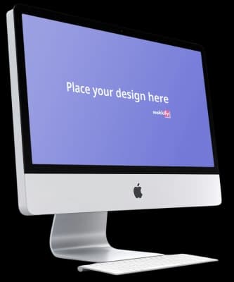 Desktop mockup