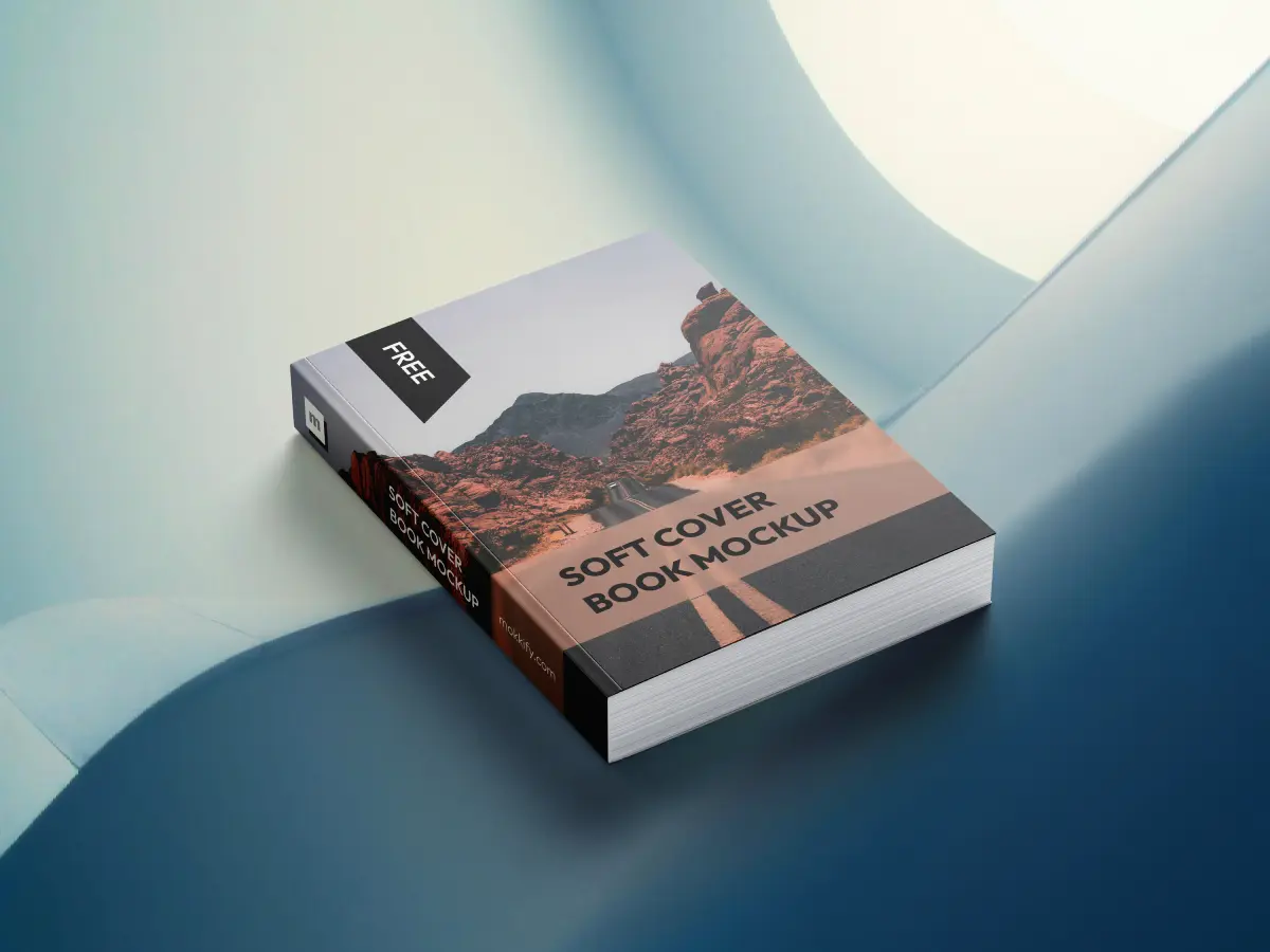 Book cover mockup example