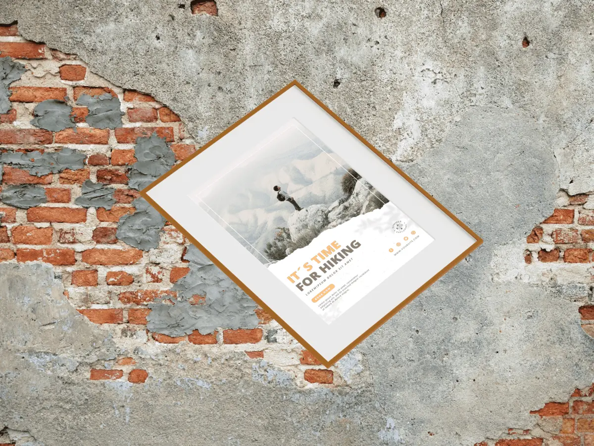 Frame mockup example